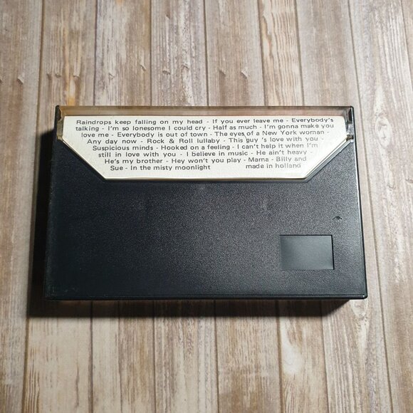 BJ Thomas Greatest Hits Cassette Tape Vintage Black Tulip Holland 80s Music - Picture 2 of 3